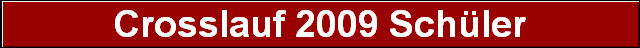 Crosslauf 2009 Sch�ler